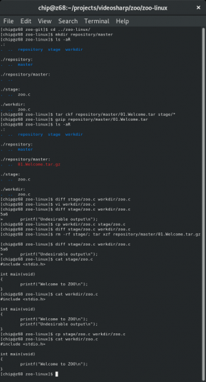 Отчёт от 13417 за Система Git / git commit reset diff