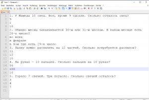 Отчёт от 13428 за Нанософт / Прохождение теста