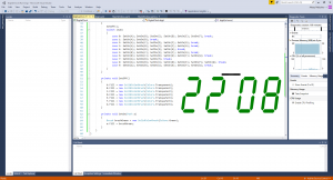 Отчёт от 13540 за WPF Clocks / Цифровые часы. Запуск.