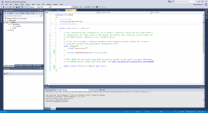 Отчёт от 13540 за Entity Framework / Подключение БД по методу CodeFirst