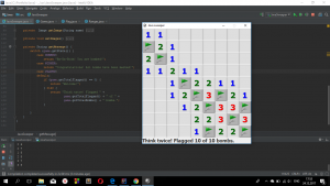 Отчёт от 13665 за Java Sweeper / Телеграмма о флажках
