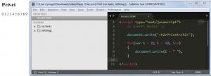 Отчёт от 1420 за Игры на JavaScript / Запуск JavaScripta