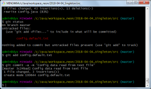Отчёт от 16017 за Singleton / Singleton - Config - Git default