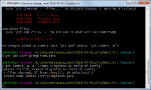 Отчёт от 16017 за Singleton / Singleton - Config - Super child
