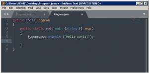 Отчёт от 16087 за J1. Запуск / START - Платформа Java