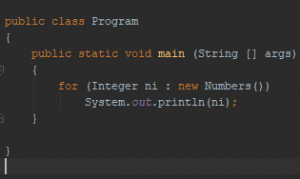 Отчёт от 16089 за Iterator / Iterator - Numbers - System
