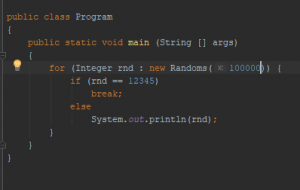 Отчёт от 16089 за Iterator / Iterator - Random