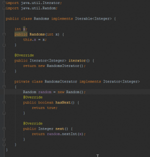 Отчёт от 16089 за Iterator / Iterator - Random