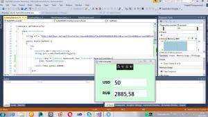 Отчёт от 162 за Простой WPF  / WPF. Конвертер валюты. Ньютон против Паскаля.
