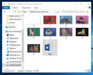 Отчёт от 16396 за Карточки памяти / Подготовка формы