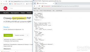 Отчёт от 16396 за API поиска работы / Начало работы с HeadHunter API