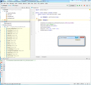 Отчёт от 16457 за Java Sweeper / Закрытие на выходе