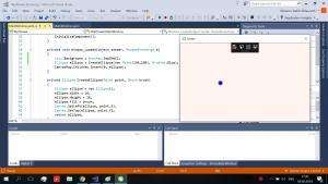Отчёт от 16516 за Простой WPF  / WPF. Простая змейка. Эллипс на канвасе