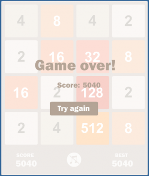 Отчёт от 16533 за Микроигры / 2048 - Учимся играть
