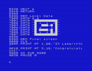 Отчёт от 16533 за ZX Labyrinth / Путь к победе
