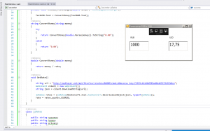 Отчёт от 16533 за Простой WPF  / WPF. Конвертер валюты. Макет программы
