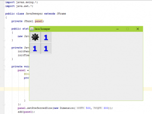 Отчёт от 16548 за Java Sweeper / Угловая бомба