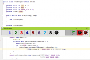 Отчёт от 16548 за Java Sweeper / Первый цикл