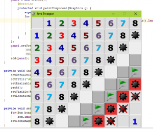 Отчёт от 16548 за Java Sweeper / Радуга картинок
