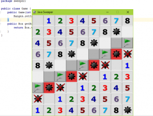 Отчёт от 16548 за Java Sweeper / Игровая координата