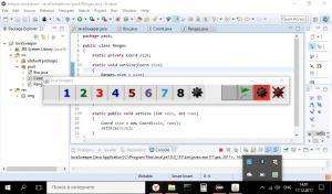 Отчёт от 16653 за Java Sweeper / Установка размеров
