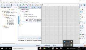 Отчёт от 16653 за Java Sweeper / Матрица мира