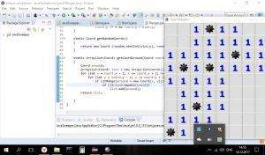 Отчёт от 16653 за Java Sweeper / Ограда из единиц
