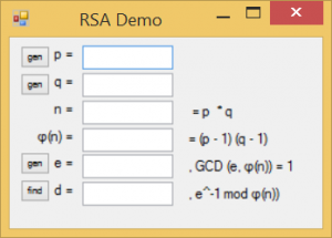 Отчёт от 17255 за Шифрование / RSA - Экранная форма