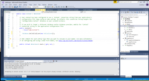 Отчёт от 17255 за Entity Framework / Подключение БД по методу CodeFirst
