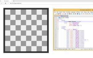 Отчёт от 17255 за НаноШахматы / CSS - Шахматная доска