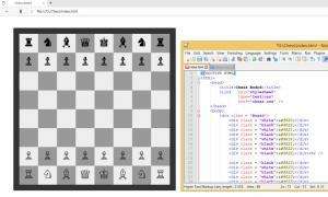 Отчёт от 17255 за НаноШахматы / HTML - Фигуры на Доске