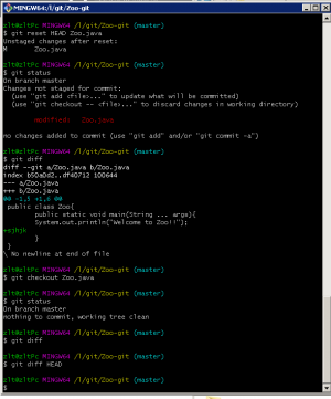 Отчёт от 17425 за Система Git / git commit reset diff