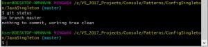 Отчёт от 17542 за Singleton / Singleton - Config - Git commit