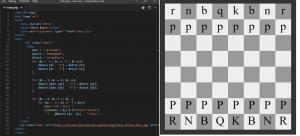 Отчёт от 17542 за НаноШахматы / PHP - Массив для фигур