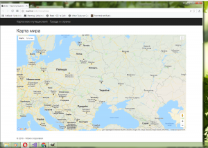 Отчёт от 17606 за ASP.NET и GMaps / Карта на сайте