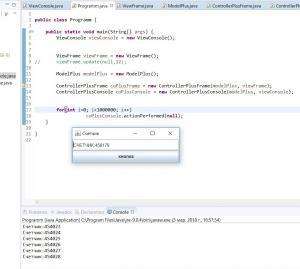 Отчёт от 17608 за MVC шаблон / MVC - Counter - ControllerPlusConsole
