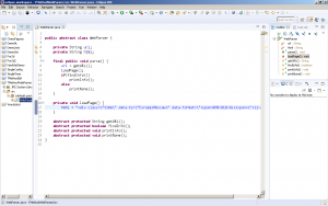Отчёт от 17947 за Template method / Template Method - Web Parser - Abstract