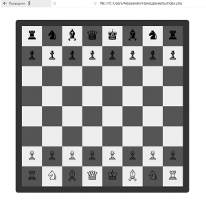 Отчёт от 1803 за НаноШахматы / HTML - Фигуры на Доске