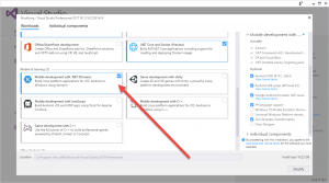 Отчёт от 18094 за C# Android / Установка Xamarin для Visual Studio