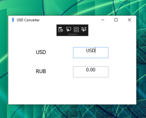 Отчёт от 18131 за Простой WPF  / WPF. Конвертер валюты. Класс конвертации.
