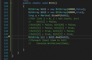 Отчёт от 18131 за Коллекция графов / BitArray