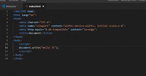 Отчёт от 18131 за Игры на JavaScript / Запуск JavaScripta