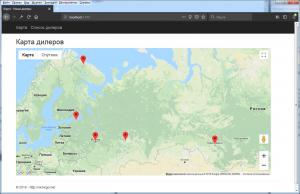 Отчёт от 18681 за ASP.NET и GMaps / География формулистов
