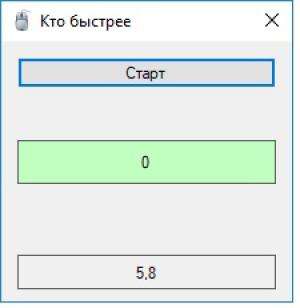 Отчёт от 18683 за Демо игры / Игра Быстрощёлк