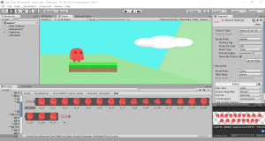 Отчёт от 18688 за Платформер на Unity / 3. Графика и физика