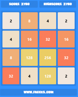 Отчёт от 18774 за Нано-игры / VIP урок. Игра 2048