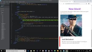 Отчёт от 19475 за Bootstrap-4 первые шаги / Об авторе - отступы и дополнения