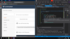 Отчёт от 19525 за Простой WPF  / WPF. Конвертер валюты. Курс валют в JSON.