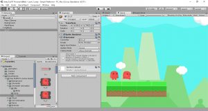 Отчёт от 20071 за Платформер на Unity / 3. Графика и физика