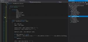 Отчёт от 20111 за API поиска работы / Структура вакансии